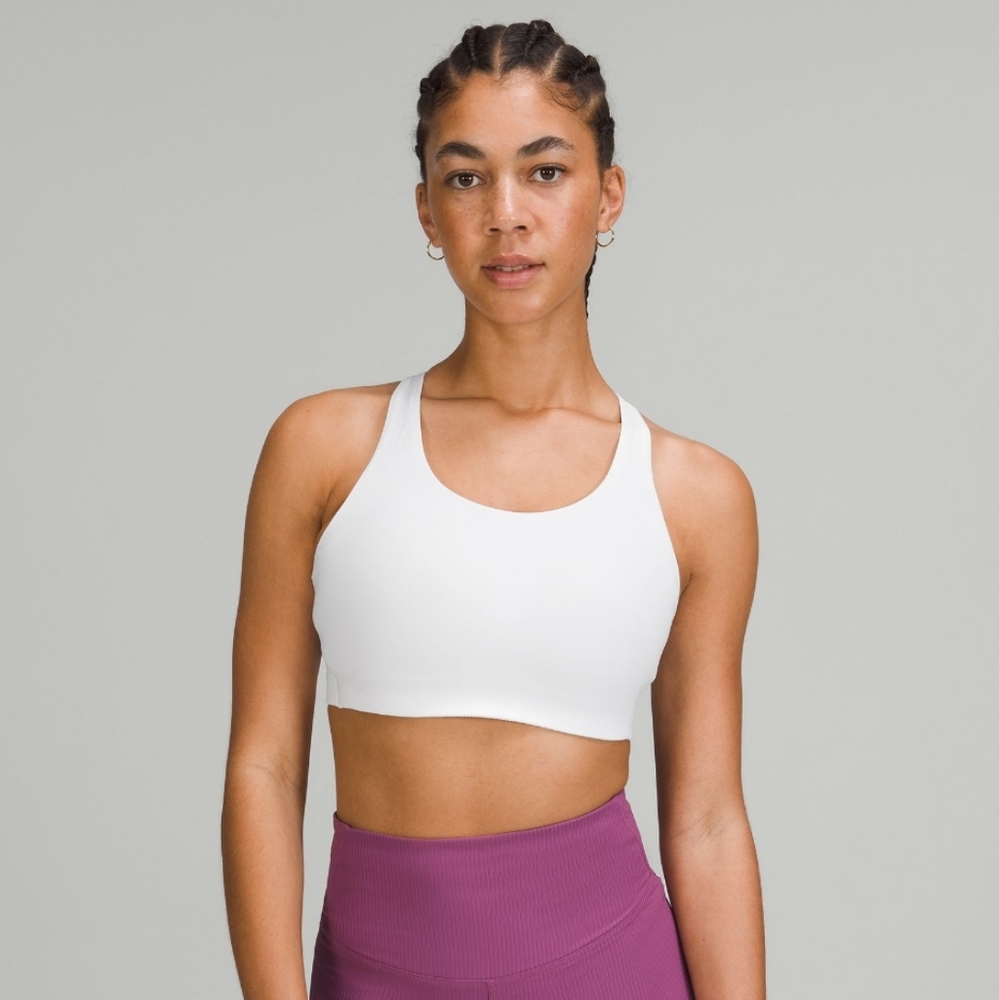 Lululemon Energy Bra High Support White Size 34DDD